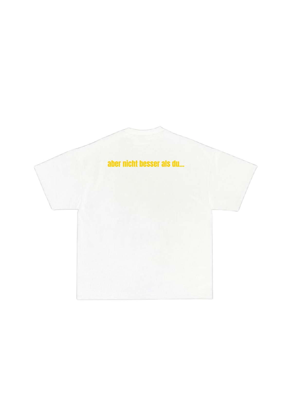 ICH BIN CHRIST TEE "WHITE/YELLOW"