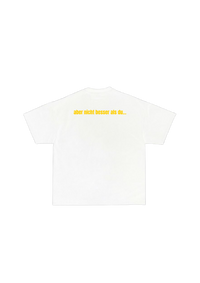ICH BIN CHRIST TEE "WHITE/YELLOW"