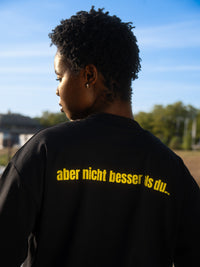 ICH BIN CHRIST TEE "BLACK/YELLOW"